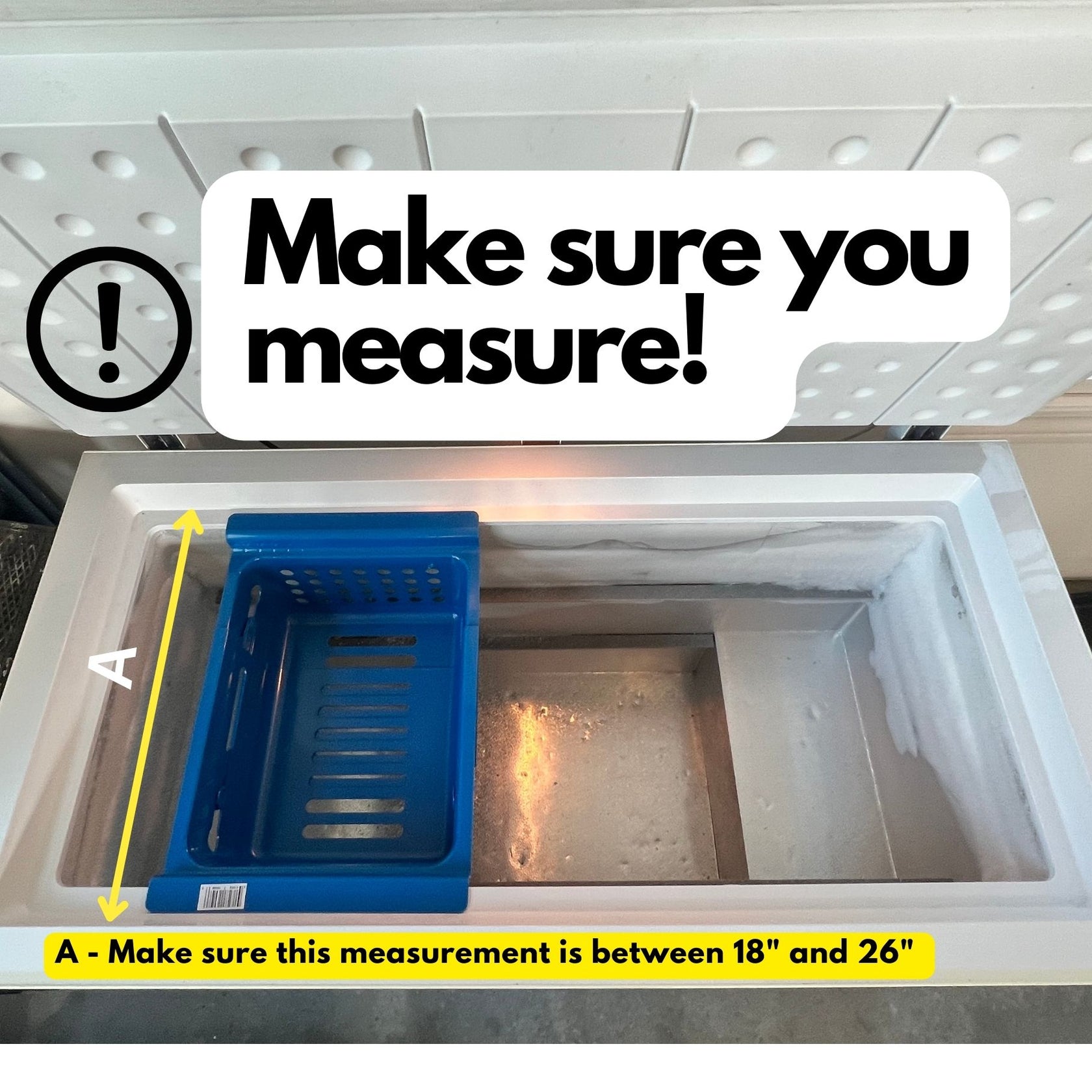 The MEGA Freezermax Basket Chest Freezer Hanging Baskets