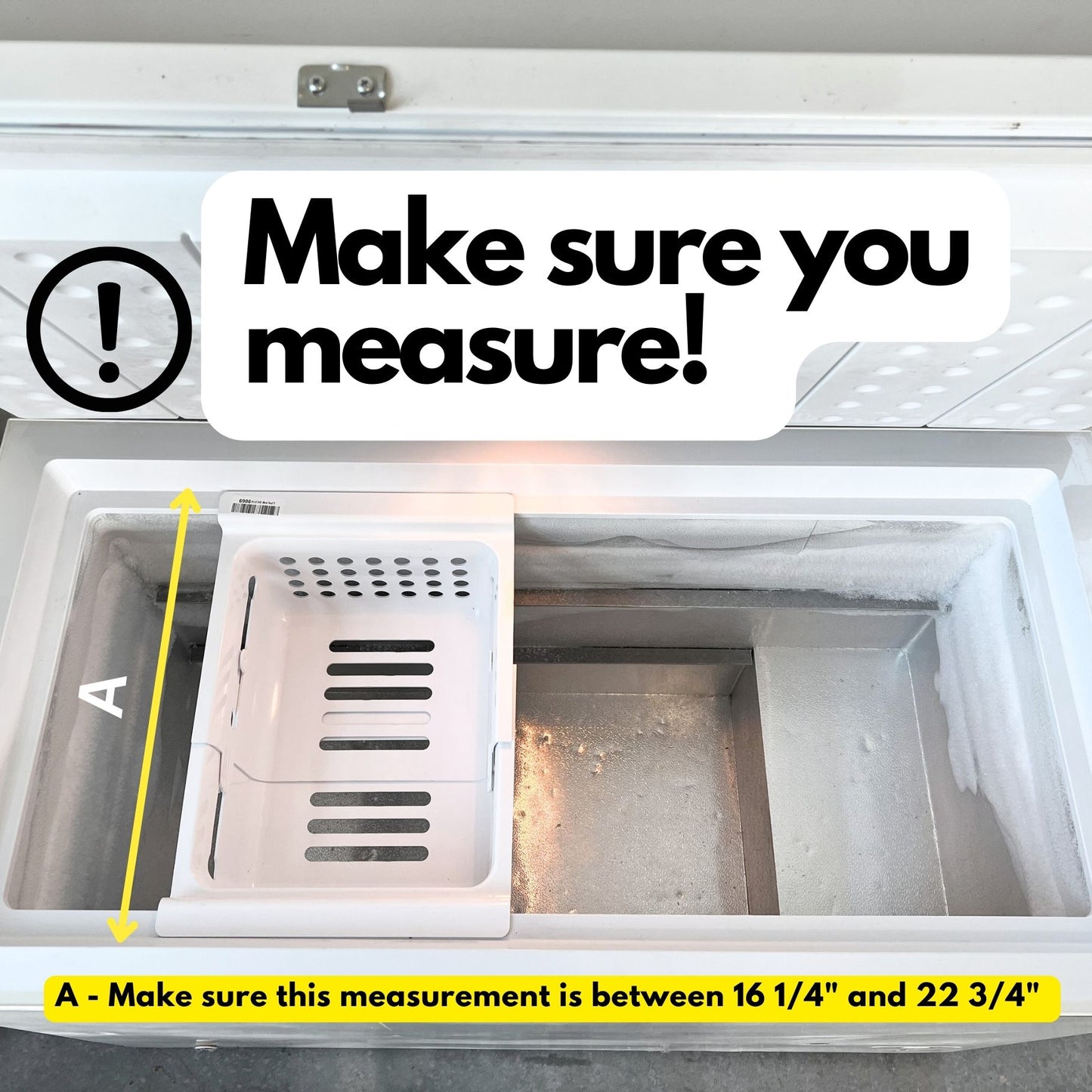 Freezer Inside Measurement